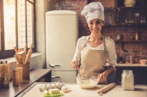 Evde Düşük Kalorili Sünger Kek Yapımı