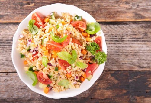 kinoa salatası
