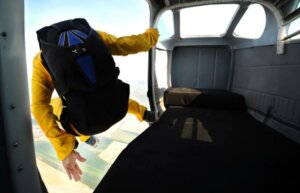 skydiving