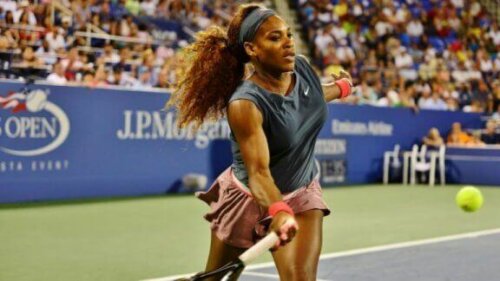 Serena Williams maçta