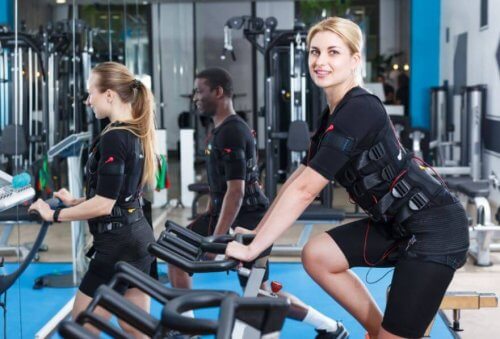 Sporda ağırlıklı yelekler.