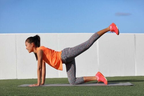 düz çifte atma egzersizi