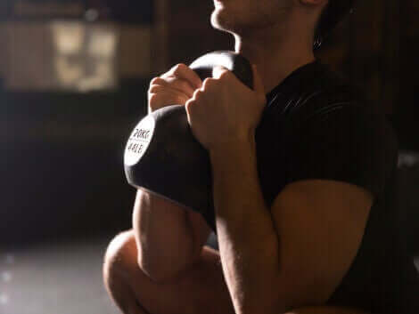 kettlebell goblet squat