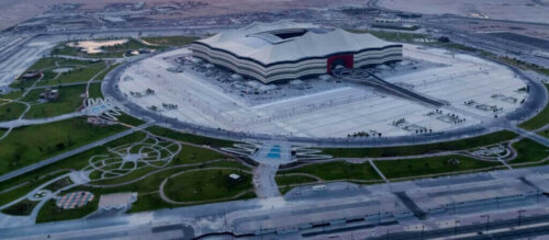 Al Bayt Stadyumu.