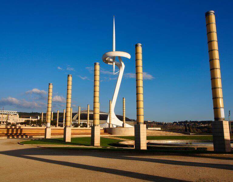 Barselona'daki Montjuïc ve Oradaki Spor Tesisleri