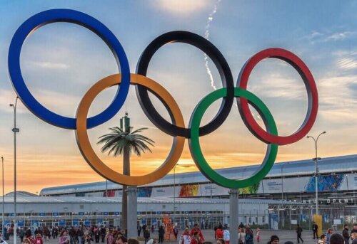 ikonik olimpiyat halkaları